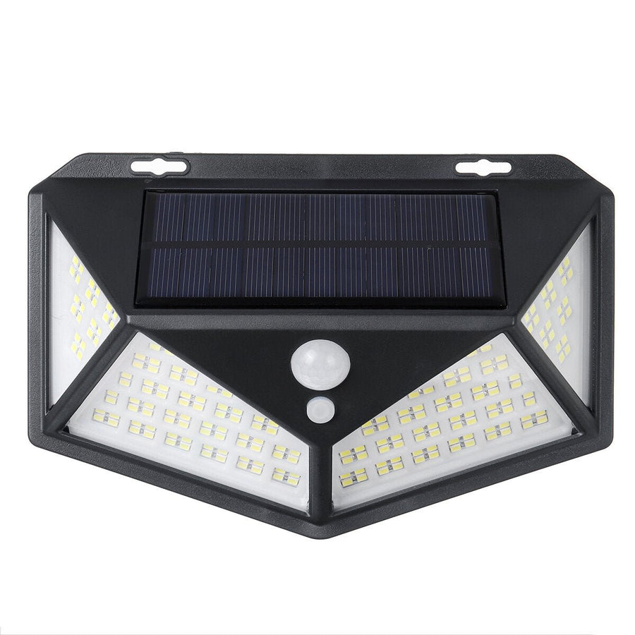 200 LED Solar Powered Light Outdoor Motion Sensor Wall Yard Spa Garden Lamp Image 1