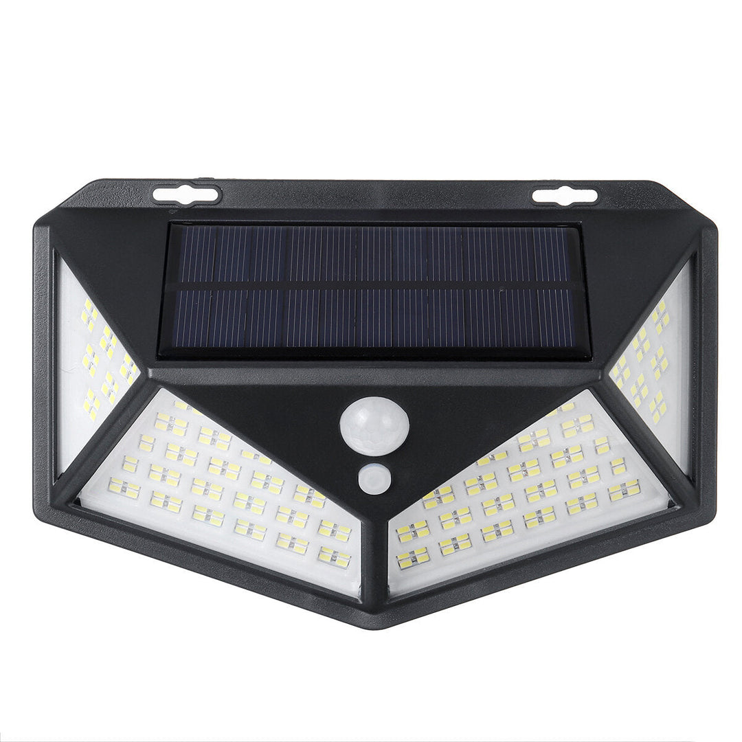 200 LED Solar Powered Light Outdoor Motion Sensor Wall Yard Spa Garden Lamp Image 12