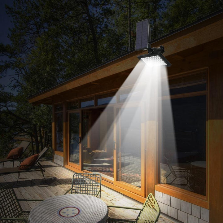 2W Solar Powered 50 LED Landscape Spot Light Outdoor Garden IP44 Waterproof Lawn Lamp Image 5