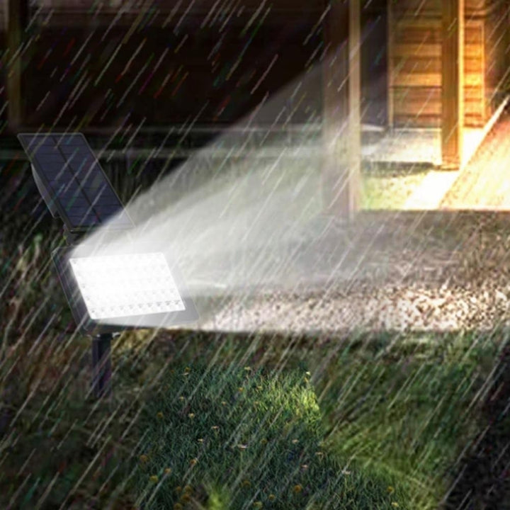 2W Solar Powered 50 LED Landscape Spot Light Outdoor Garden IP44 Waterproof Lawn Lamp Image 7