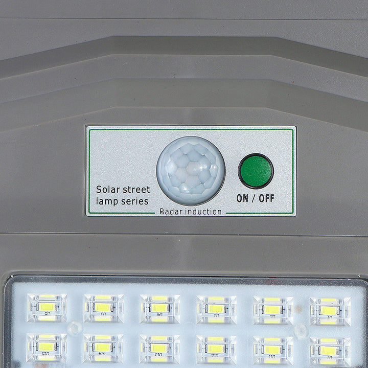 30W 60W 90W LED Solar Street Light Human Body Induction + Low Light Mode White Light Image 7