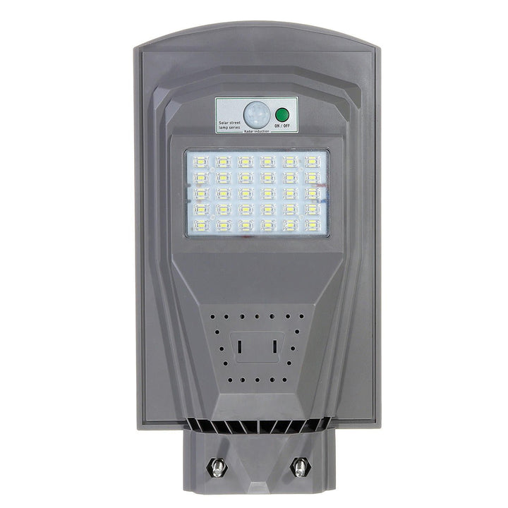 30W 60W 90W LED Solar Street Light Human Body Induction + Low Light Mode White Light Image 10