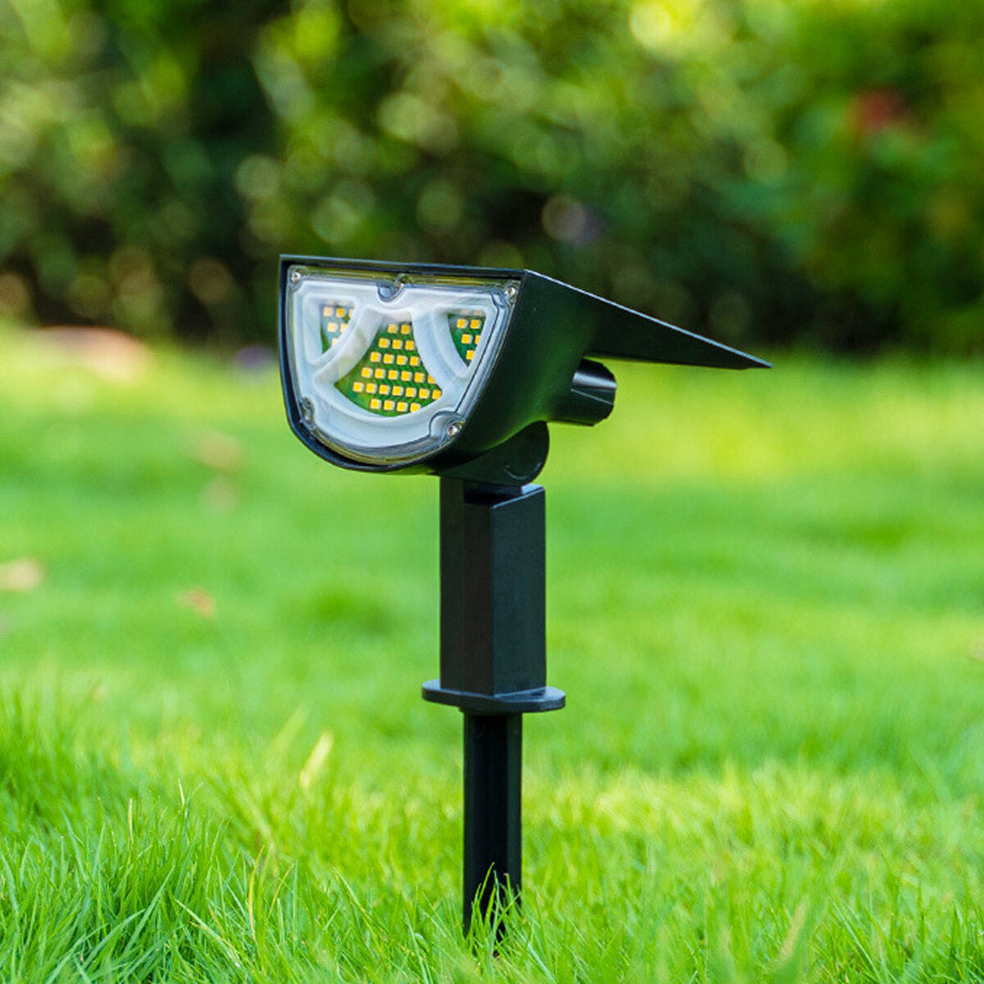 43LED Solar Landscape Light Front Rear Light Up RGB Waterproof Garden Decor Lamp Image 7