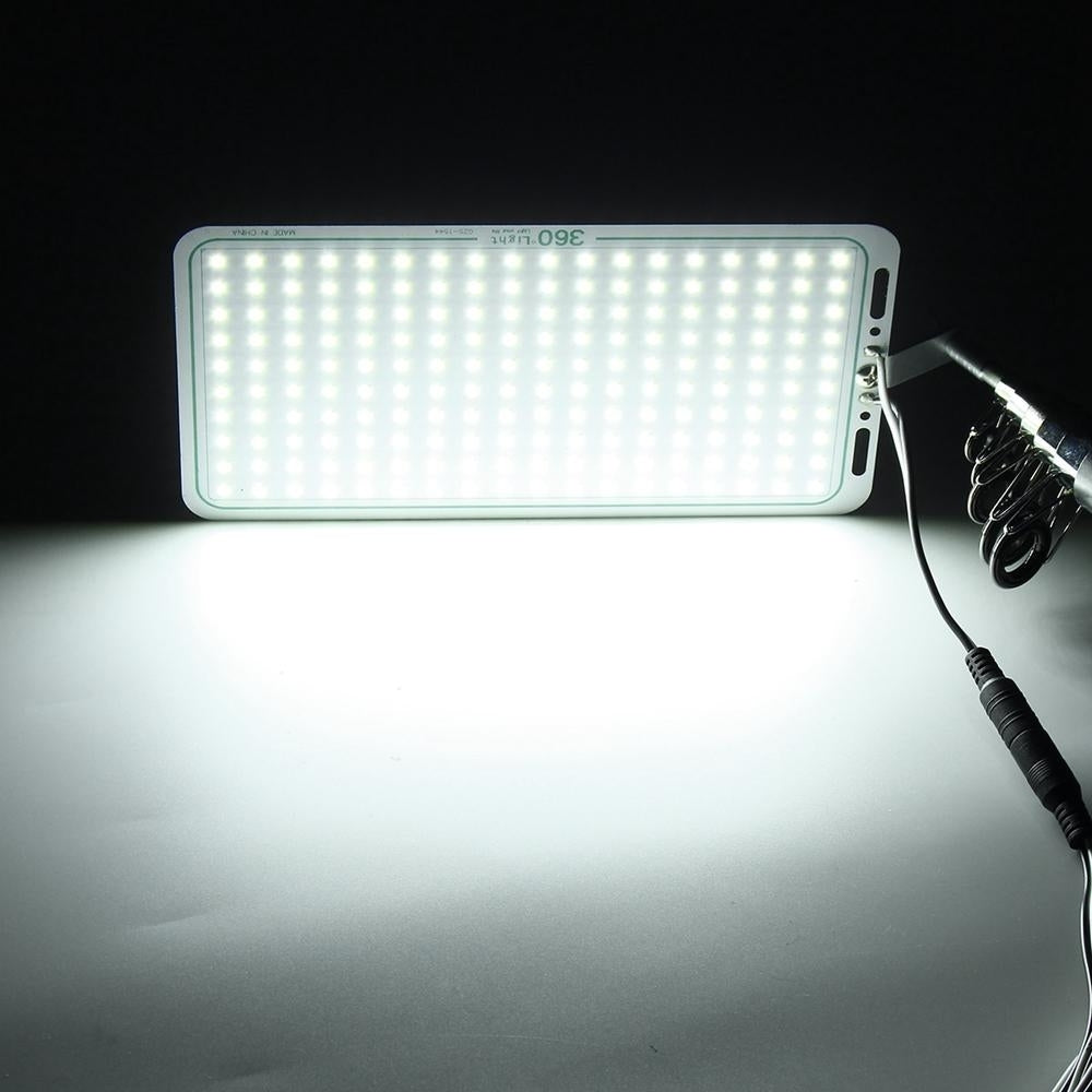 500W Adjustable 5M LED Fishing Lamp Car Camping Light Outdoor Barbecue White Light DC12V Image 9