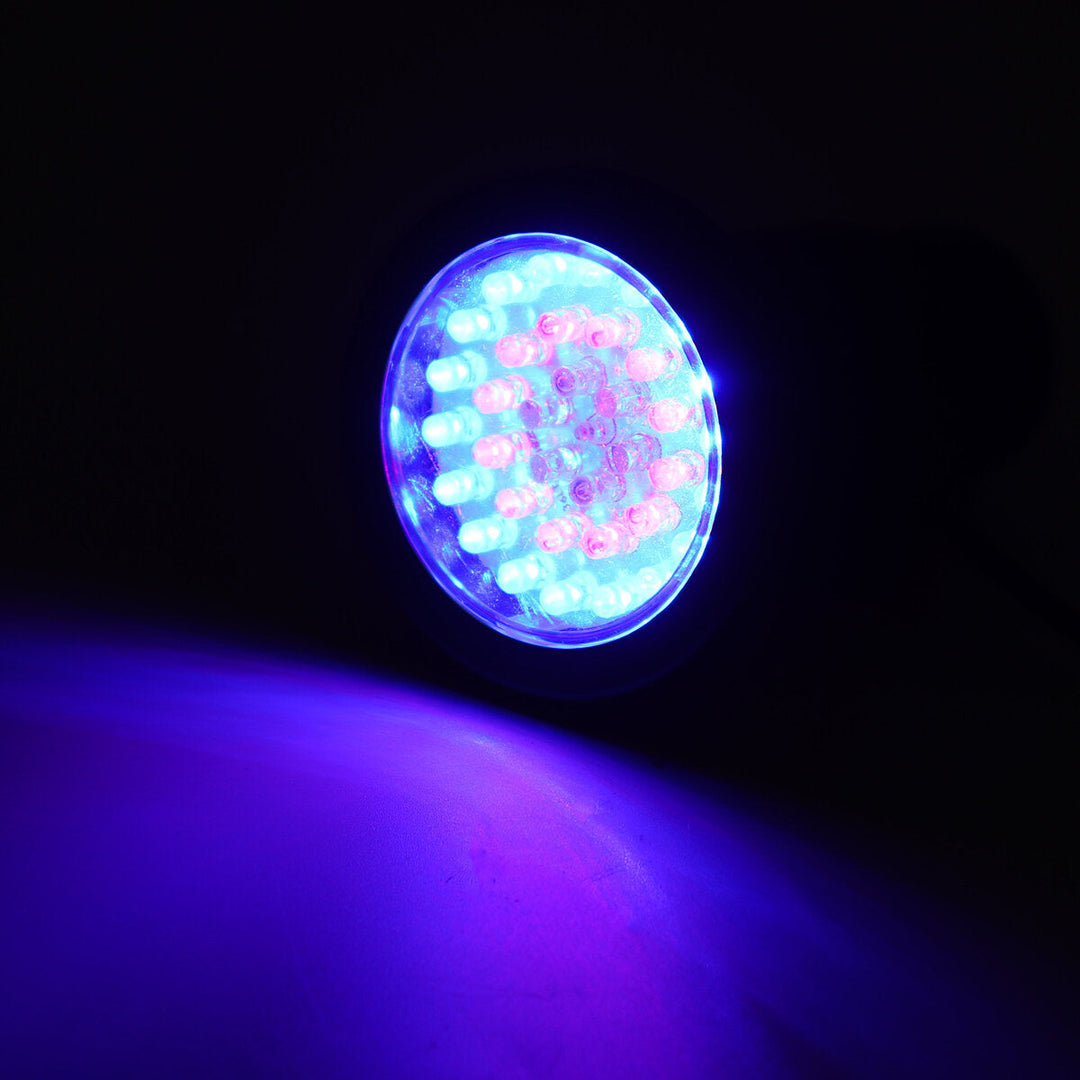 4Pcs Infrared Remote Control Ground Spotlight 364LED 3W4 Lawn Light F5 Blue Red Green Lamp Beads Image 8