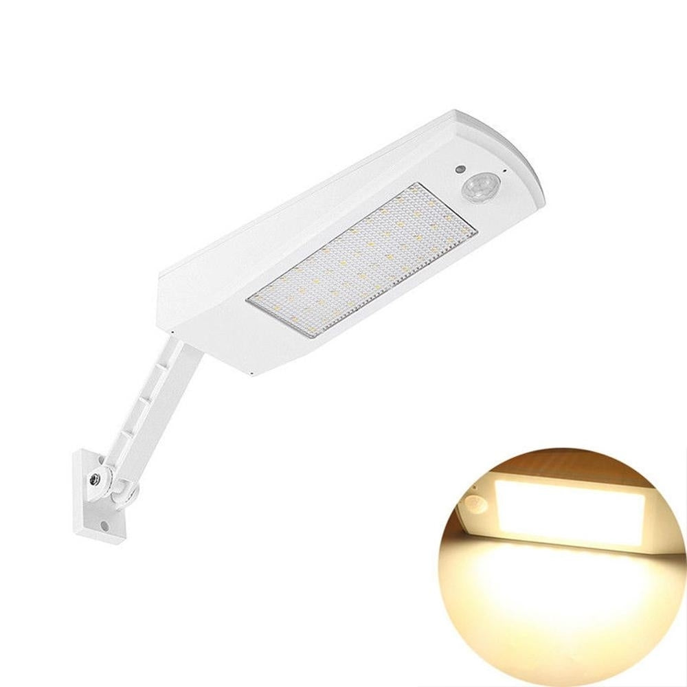 6.8W 48LED Solar Powered Waterproof IP65 Wireless Remote Motion Sensor Street Lamp Wall Light DC4.5V Image 9