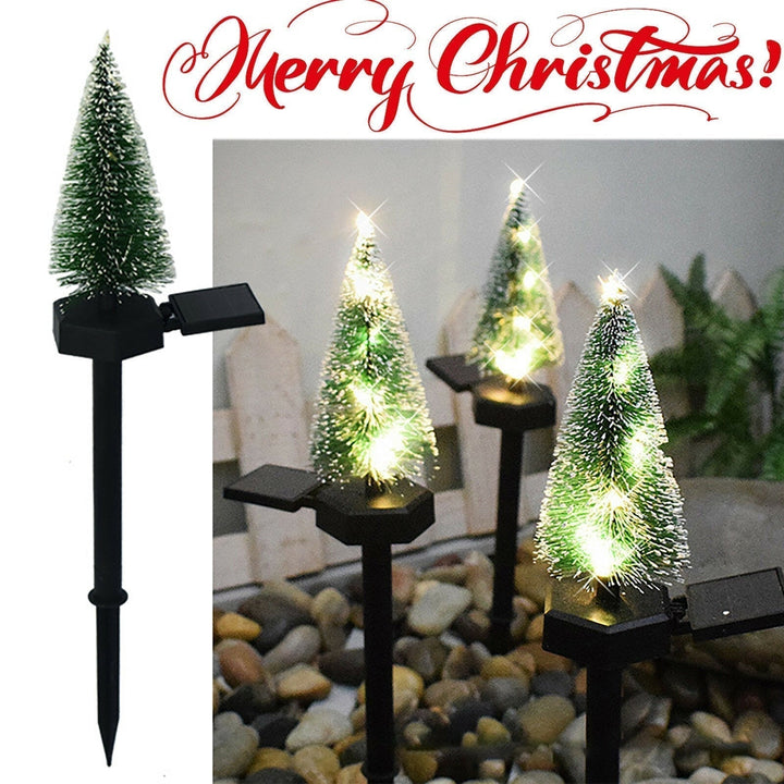 Christmas Tree Lights Led Solar Light For Garden Decoration Lawn Lamp Outdoor Home Pathway Bulb Waterproof Light Image 3