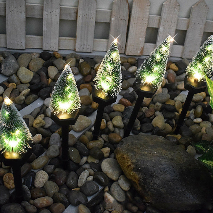 Christmas Tree Lights Led Solar Light For Garden Decoration Lawn Lamp Outdoor Home Pathway Bulb Waterproof Light Image 5