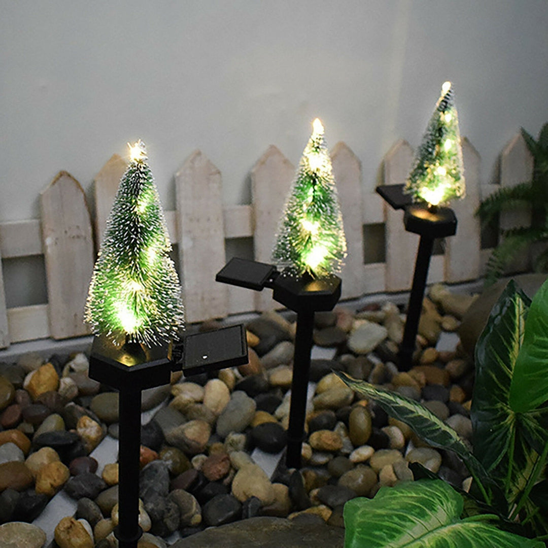 Christmas Tree Lights Led Solar Light For Garden Decoration Lawn Lamp Outdoor Home Pathway Bulb Waterproof Light Image 7