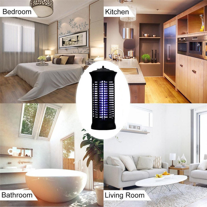 Electronic Mosquito Killer Lamps LED Socket Electric Mosquito Dispeller Fly Bug Insect Trap Killer Zapper Night Lamp Image 4