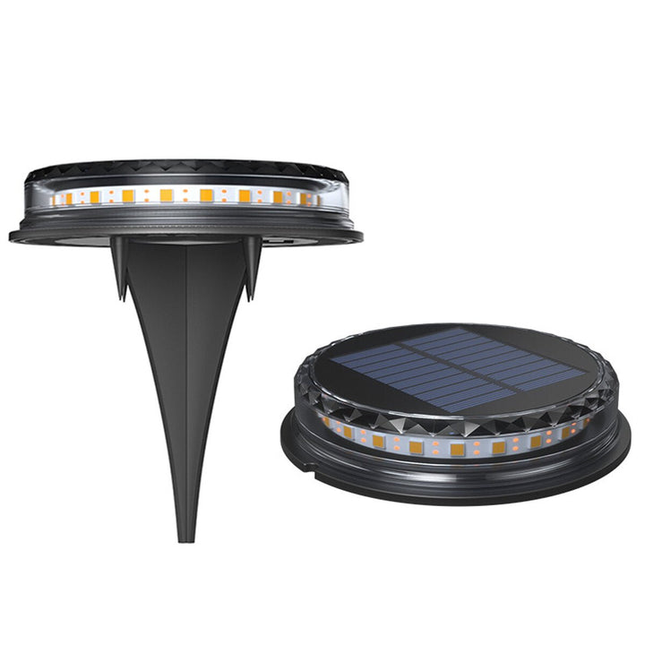 LED Solar Ground Lights Floor Decking Outdoor Garden Lawn Path Lamps Waterproof Image 3