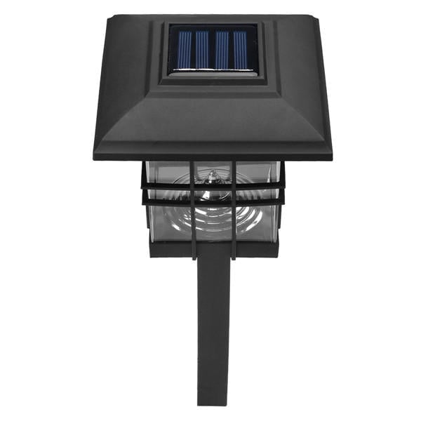 LED Solar Lights Waterproof Column Headlight Lawn Lamp for Outdoor Garden Yard Image 3