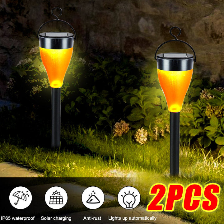 LED Solar Ground Stake Light Garden Lawn Lamp Pathway Energy-saving Waterproof,DTTT Image 7