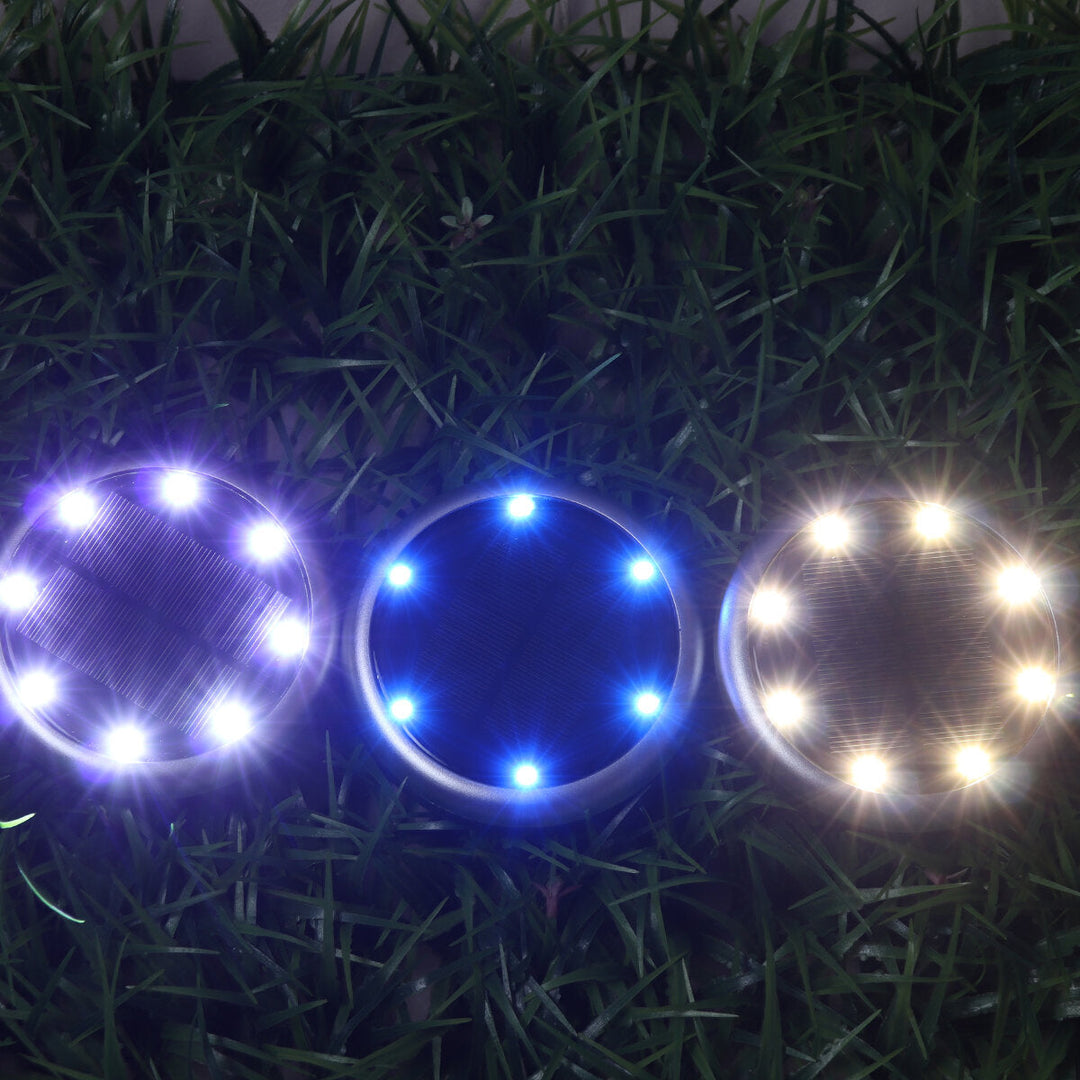 LED Solar Ground Stake Light Garden Lawn Lamp Pathway Energy-saving Waterproof,DTTT Image 12