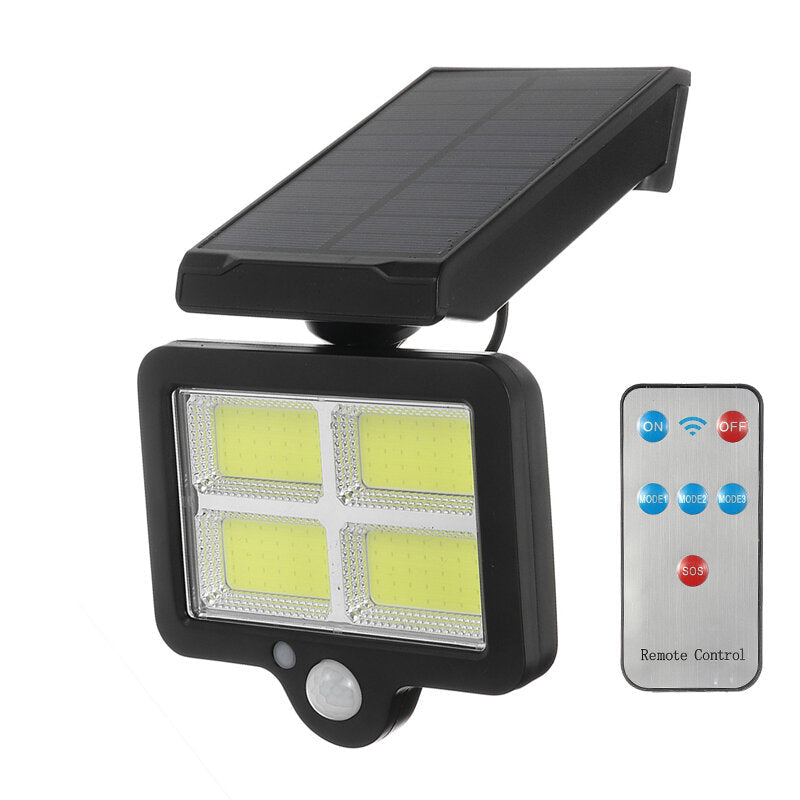 LED Solar PIR Motion Sensor Street Light Outdoor Garden Wall Security Flood Image 4