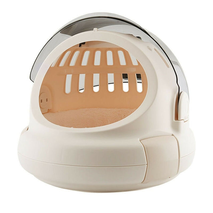 Multi-function Cat Flight Case Portable Space Capsule Pet Kennel Cat Litter Box Image 6