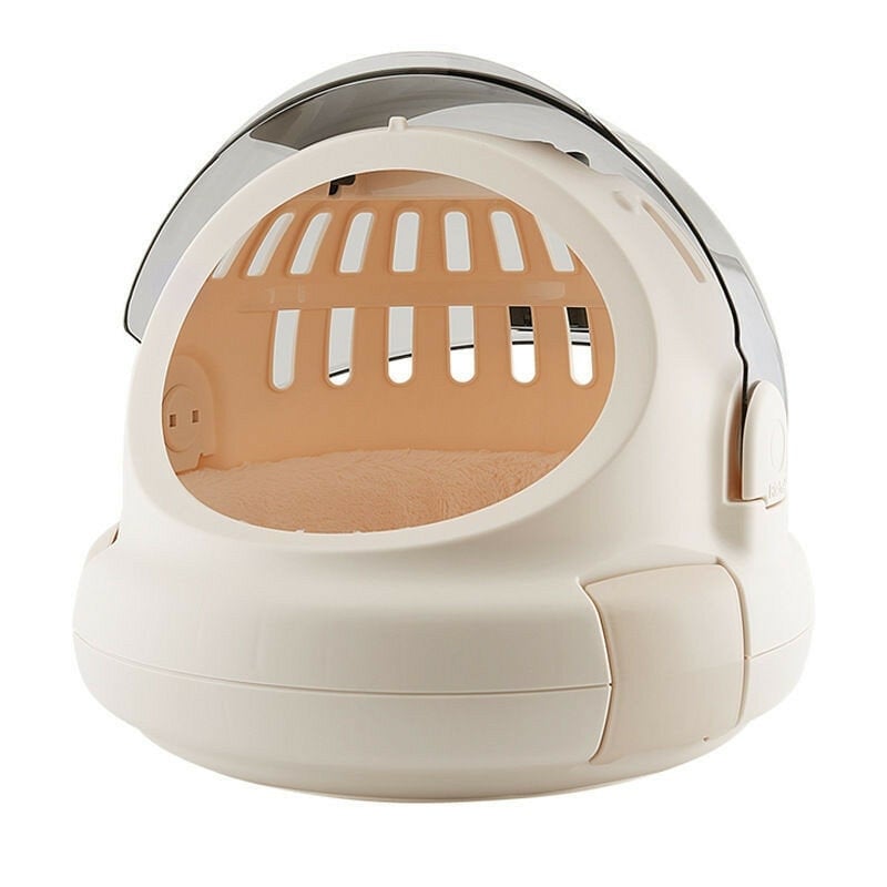 Multi-function Cat Flight Case Portable Space Capsule Pet Kennel Cat Litter Box Image 1