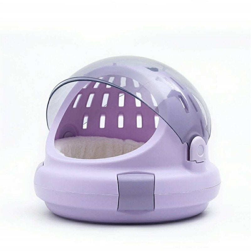 Multi-function Cat Flight Case Portable Space Capsule Pet Kennel Cat Litter Box Image 7