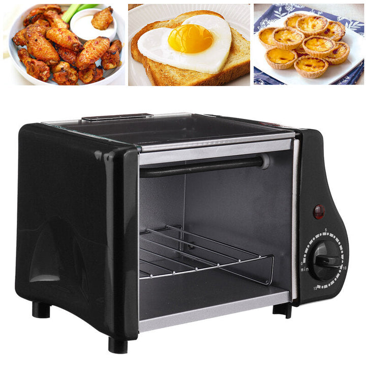 Multi-function Mini Electric Baking Bakery Roast Oven Grill Omelette Frying Pan Breakfast Maker Toaster Image 4