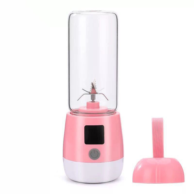 Multi-function Mini Juicer Food Milkshake Fruit Maker Machine USB Rechargeable Blender Camping Picnic Image 8