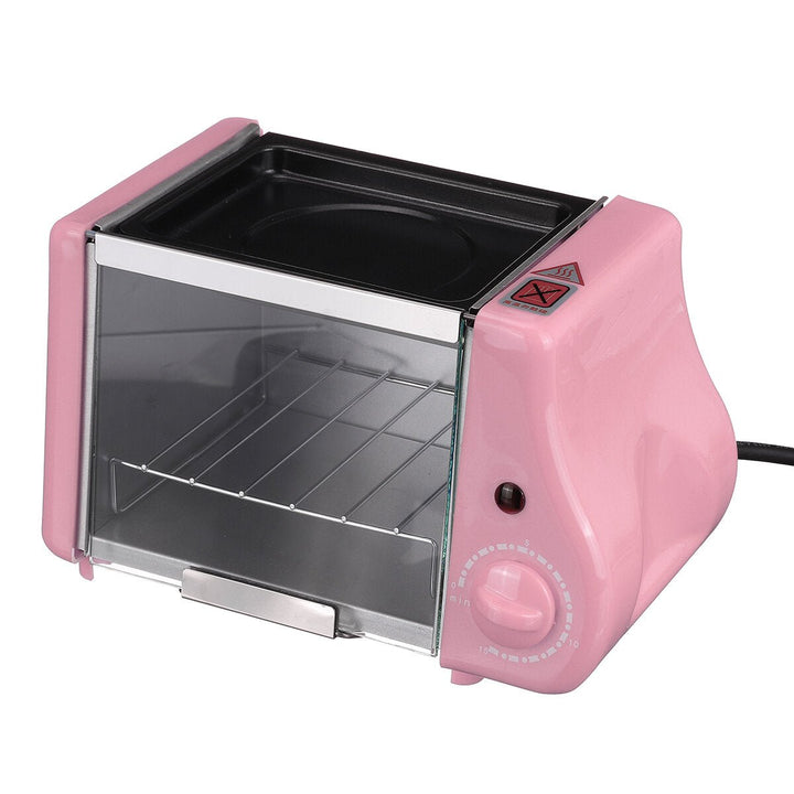 Multi-function Mini Electric Baking Bakery Roast Oven Grill Omelette Frying Pan Breakfast Maker Toaster Image 1