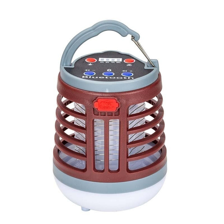 Multi-function Mosquito Killer Lamp With LED Camping Lightandbluetooth Speaker USB Rechargeable Long Battery Life UV Image 7