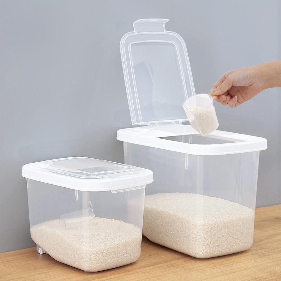 Multi-Function Rice Storage Bucket 5KG/10KG From Kitchen Storage Container Rice Storage Box Image 1