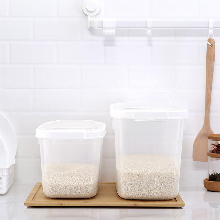 Multi-Function Rice Storage Bucket 5KG/10KG From Kitchen Storage Container Rice Storage Box Image 4