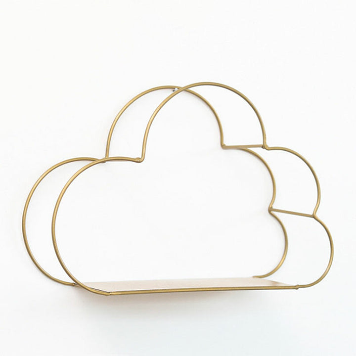 Multi-Function Storage Rack Wall Hanging Rack Cloud Shaped Floating Shelf Rack Image 8