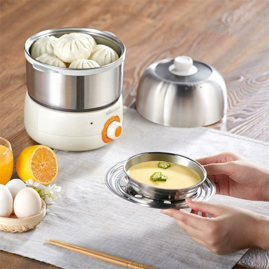 Multi-Function Stainless Steel Egg Boiler 360W Kitchen Electric Egg Cooker Egg Steamers Image 4