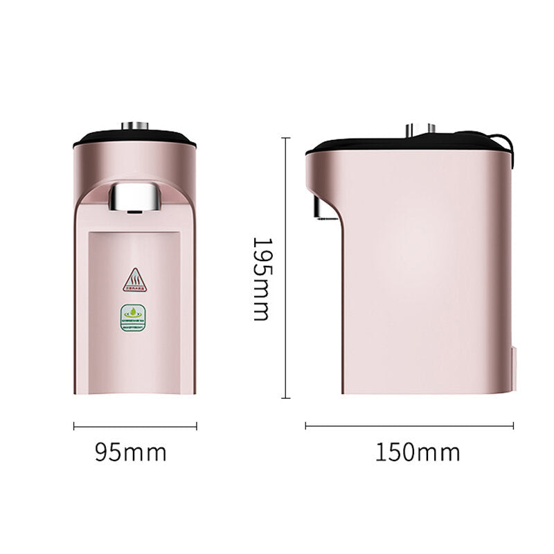 Mini Portable Instant Hot Water Machine 3 Seconds Speed Heating Multi-gear Temperature Control for Multi-scene Use Image 2