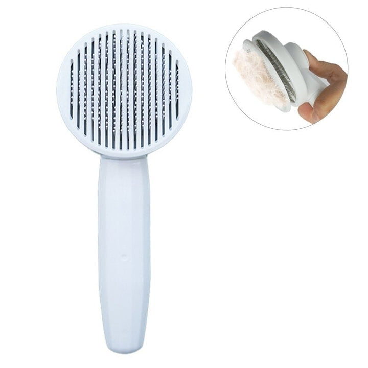 Multi-color PP Pet Hair Removal Comb Non-slip Pet Grooming Comb Pet Massage Comb Brush Image 1