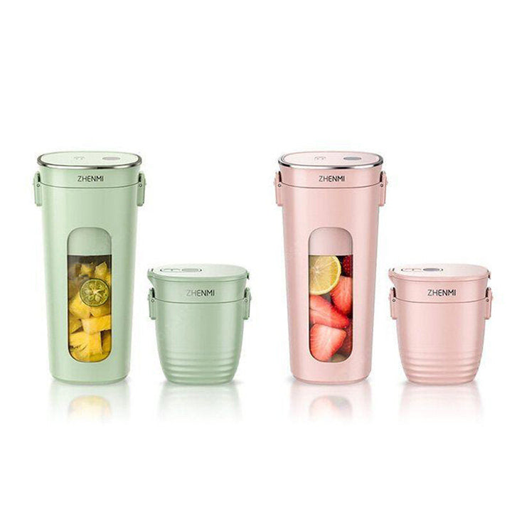 Mini Wireless Vacuum Portable Juicer Cup Blender from USB Charging Vacuum Preservation Image 1