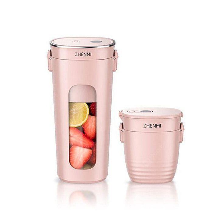 Mini Wireless Vacuum Portable Juicer Cup Blender from USB Charging Vacuum Preservation Image 1