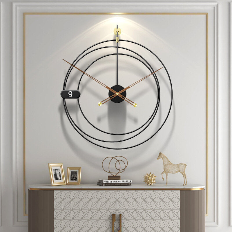 Modern Minimalist Wall Clock Fashion Personality Creative Wall Clock Living Room Home Decoration Image 2