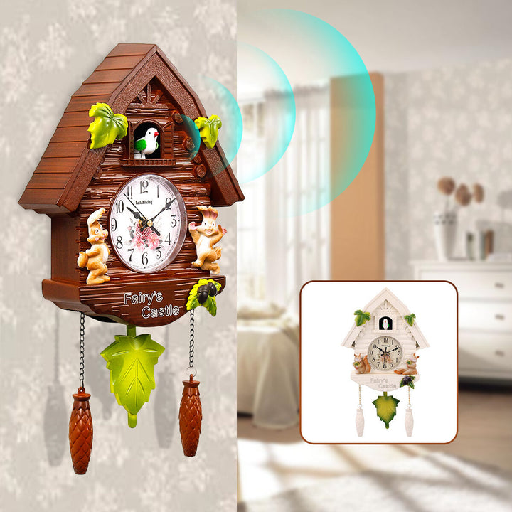 Modern Quartz Clock Bird Home Living Room Hanging Wall Clocks Decoration Image 2