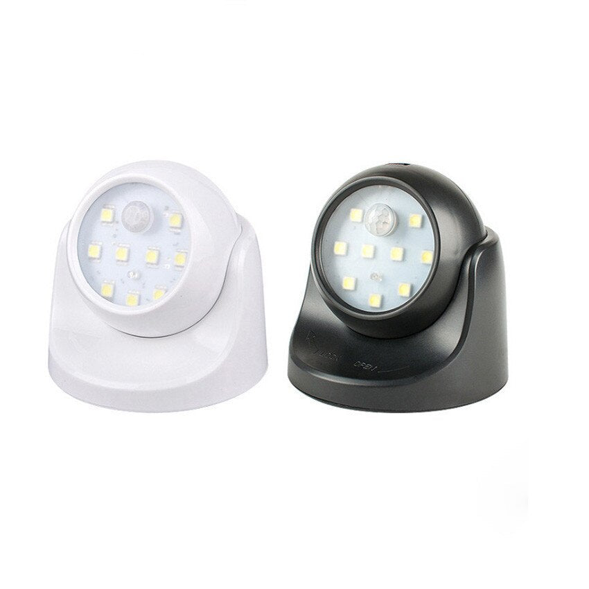 Motion Sensor 360 Degree Night Light 9 LED Lamp Motion Activated Wirless Sensor Light For Home Indoor Outdoor Wall Room Image 5