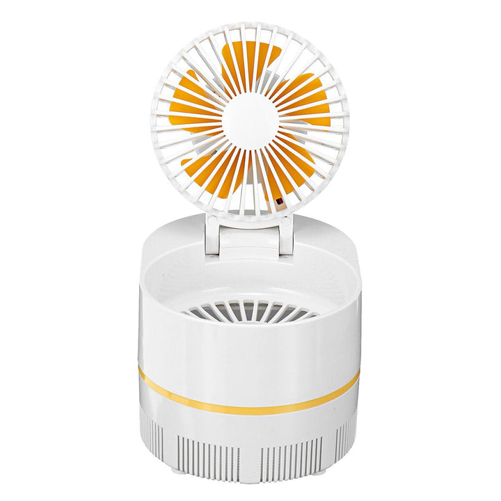 Mosquito Eradicatio Desktop Fan 3 Gears Wind Speed LED Light Cooling Fans USB Charging Mosquito Killer Fan,DTTT Image 1