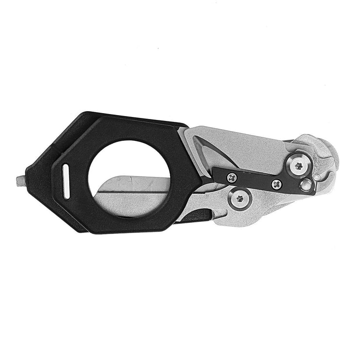 Multi-functional 6-in-1 Scissors, Outdoor and Indoor Multi-functional Scissors, Bottle Opener, Screwdriver, Metal Image 2