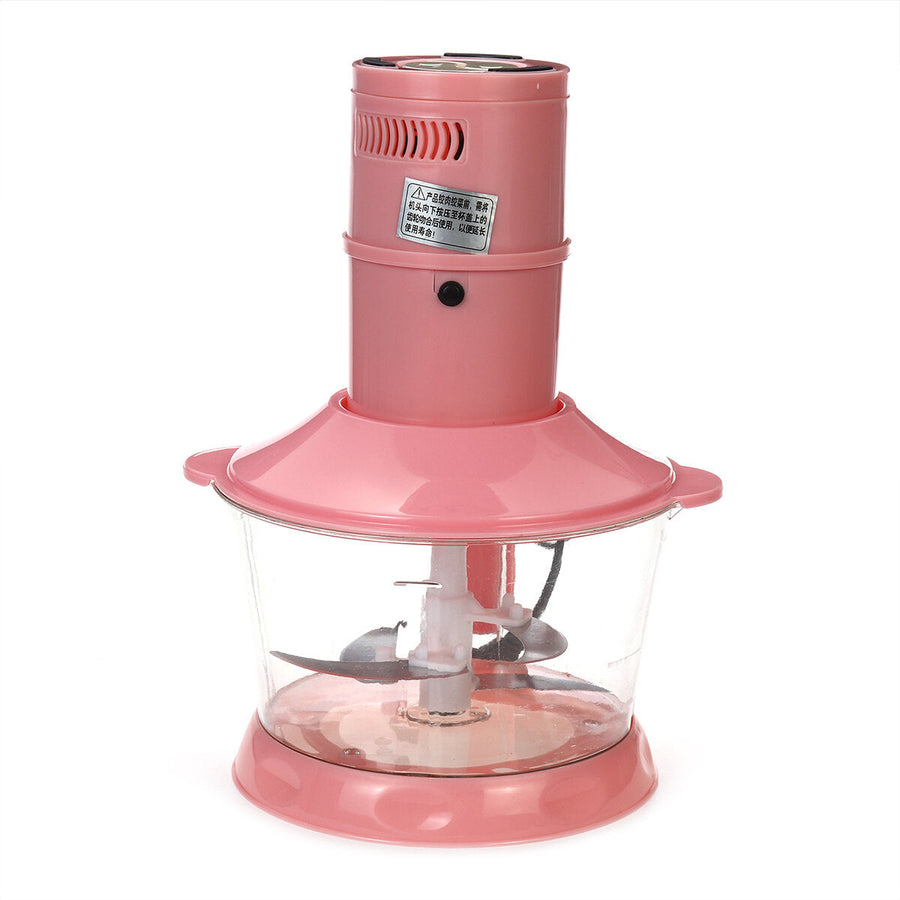 Multi-functional Electric Meat Grinder Five-cup Food Processor Wringer Juicer for Kitchen Image 1