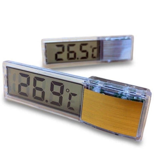 Multi-Functional LCD 3D Digital Electronic Temperature Measurement Aquarium Temperature Thermometer Image 1