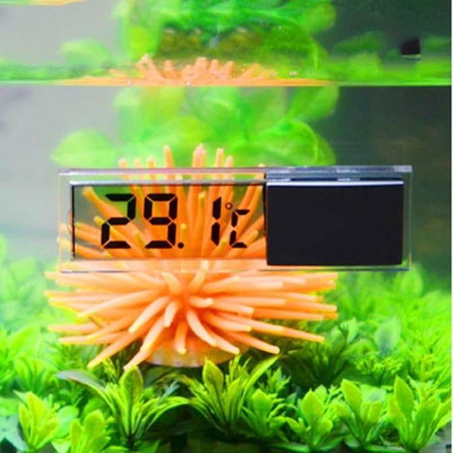 Multi-Functional LCD 3D Digital Electronic Temperature Measurement Aquarium Temperature Thermometer Image 4