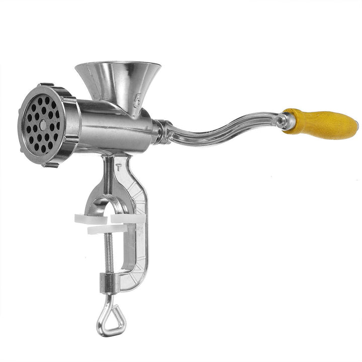 Multi-functional Meat Grinder Mincer Stuffer Hand Manual for Enema Noodle Pressing Flour Image 4