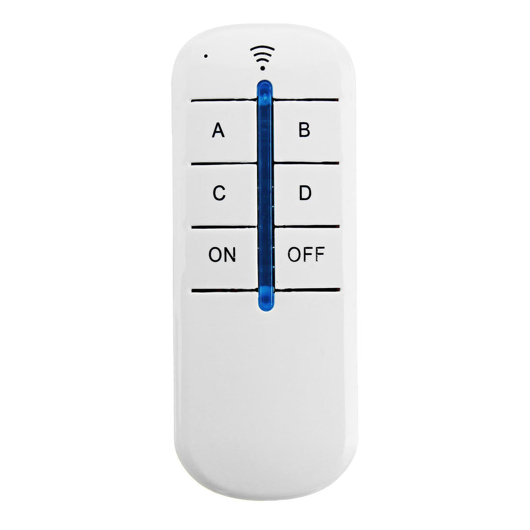 ON OFF Wireless Remote Control Switch Receiver Transmitter for 4 Way LED Lamp Image 3