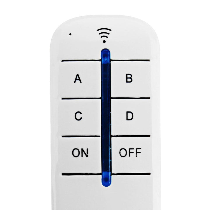 ON OFF Wireless Remote Control Switch Receiver Transmitter for 4 Way LED Lamp Image 4