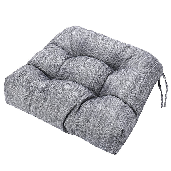 Outdoor Chair Cushion Waterproof Sofa Padded Cushion PP Cotton with Bandage Home Office Student Seat Supplies Image 6