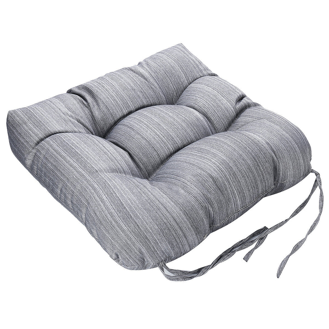 Outdoor Chair Cushion Waterproof Sofa Padded Cushion PP Cotton with Bandage Home Office Student Seat Supplies Image 7