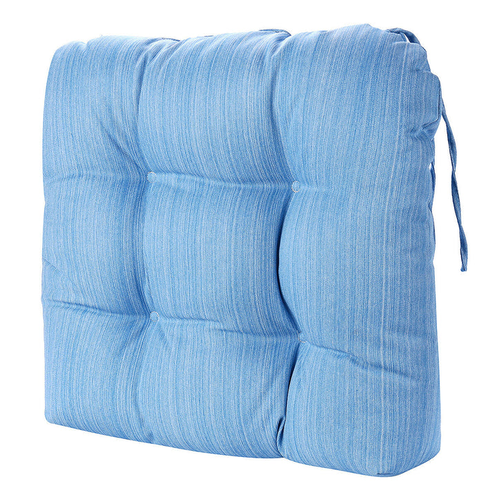 Outdoor Chair Cushion Waterproof Sofa Padded Cushion PP Cotton with Bandage Home Office Student Seat Supplies Image 8