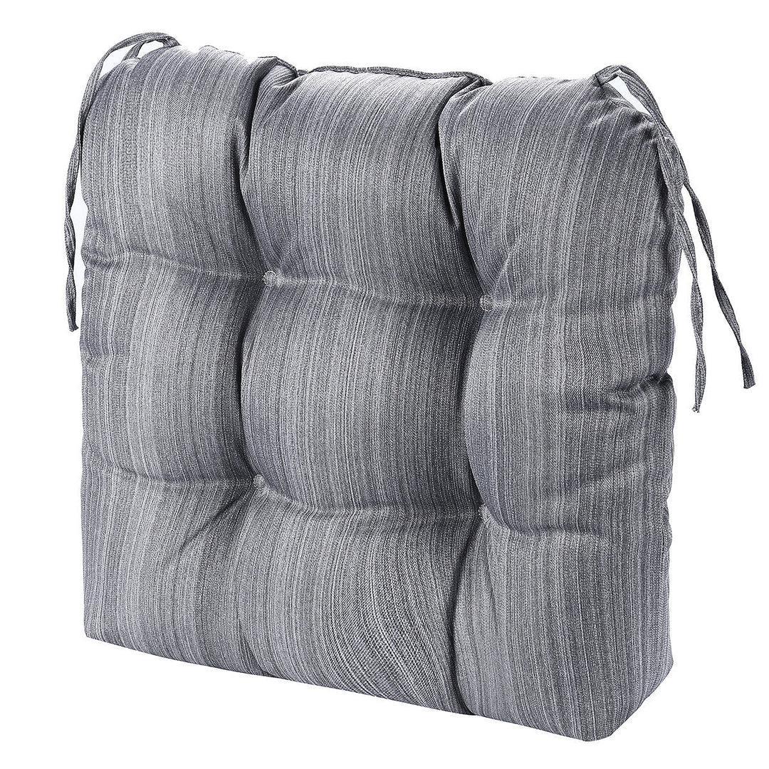 Outdoor Chair Cushion Waterproof Sofa Padded Cushion PP Cotton with Bandage Home Office Student Seat Supplies Image 9