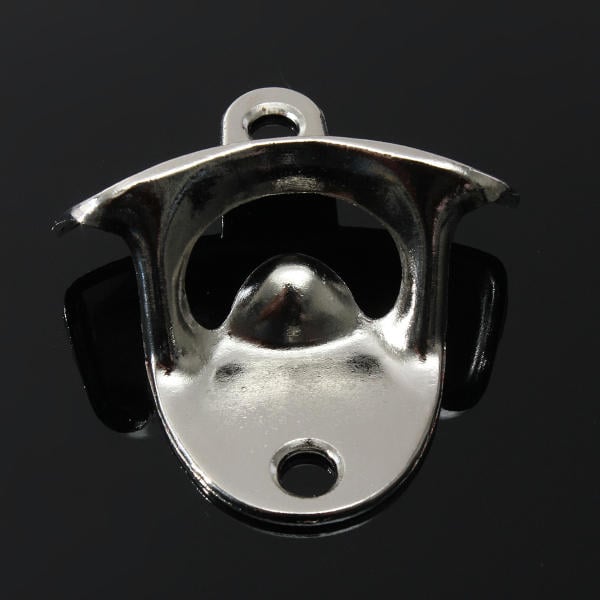 Nickel Bottle Opener Wall Mount Bar Wine Beer Soda Glass Cap Remover Opener Tool Image 7